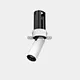 7W compact trimless retractable spotlight featuring CRI>90 and UGR<11 for boutique showcases.